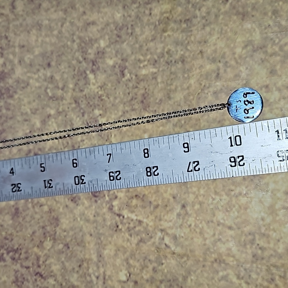 Taylor Swift 1989 Silver Necklace - Picture 4 of 5